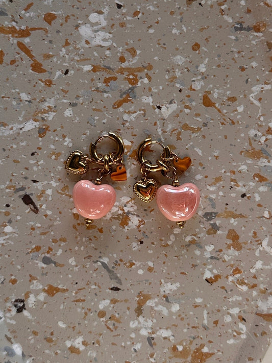 Oorbellen Rosa