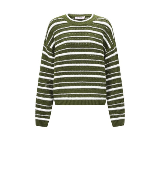 Trui Evergreen Stripes