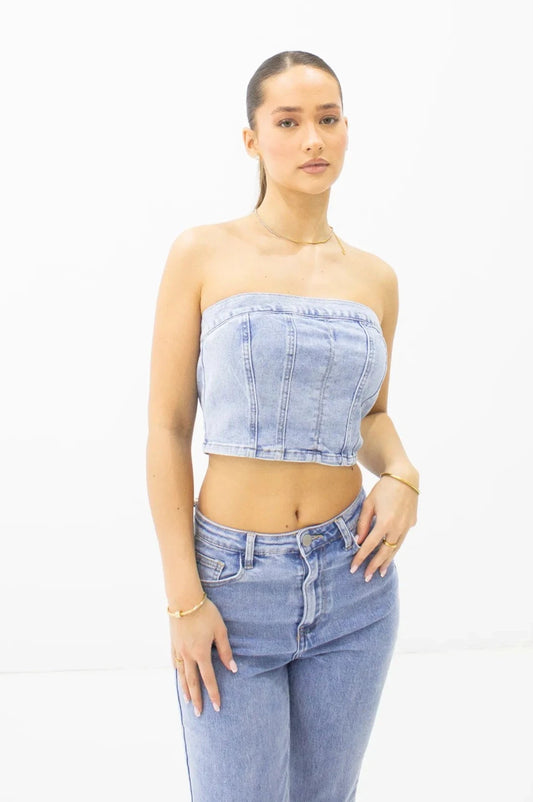 Denim Top